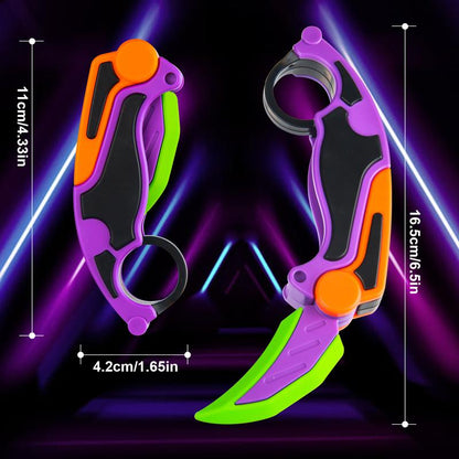 Play with Pendant|Game Simulation|Relieve Anxiety|Simulated Carrot Knife|Children|Adult Sensory Toys Stress Gym Funny Fake Prank Stress Ball Gym